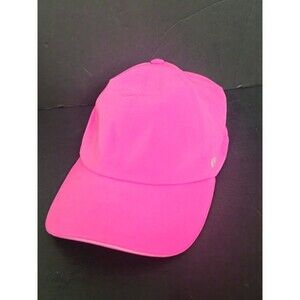 Lululemon Fast Free Running Hat Womens One Size Pink Cap Strapback Performance